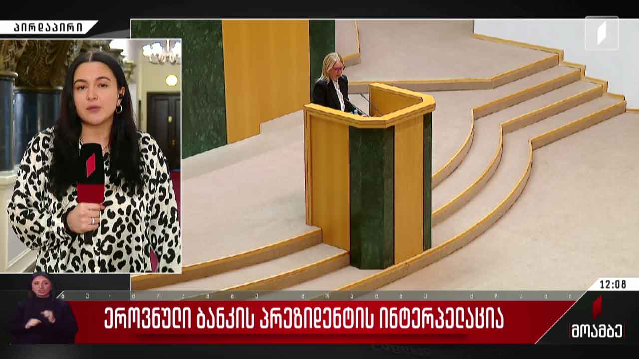 ეროვნული ბანკის პრეზიდენტის ინტერპელაცია