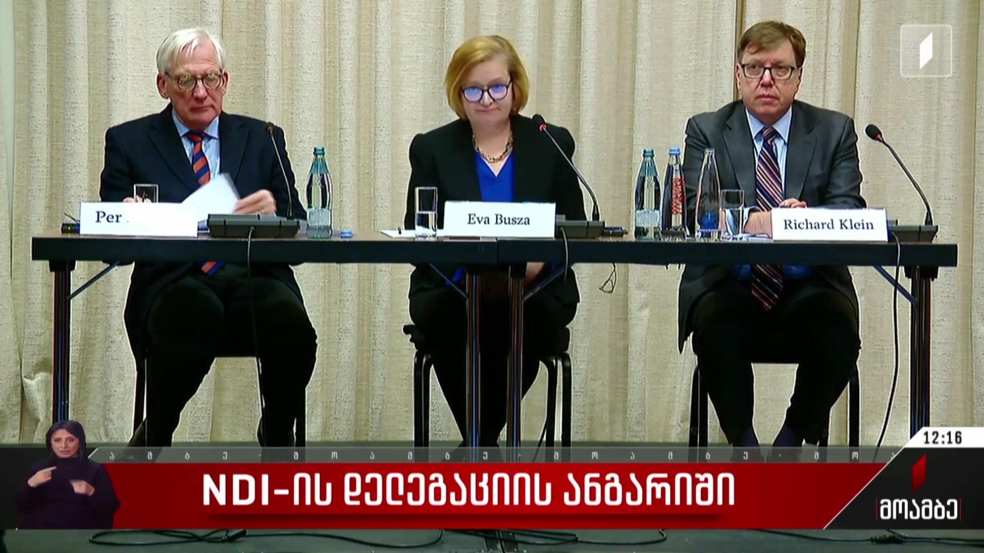 NDI-ის დელეგაციის ანგარიში