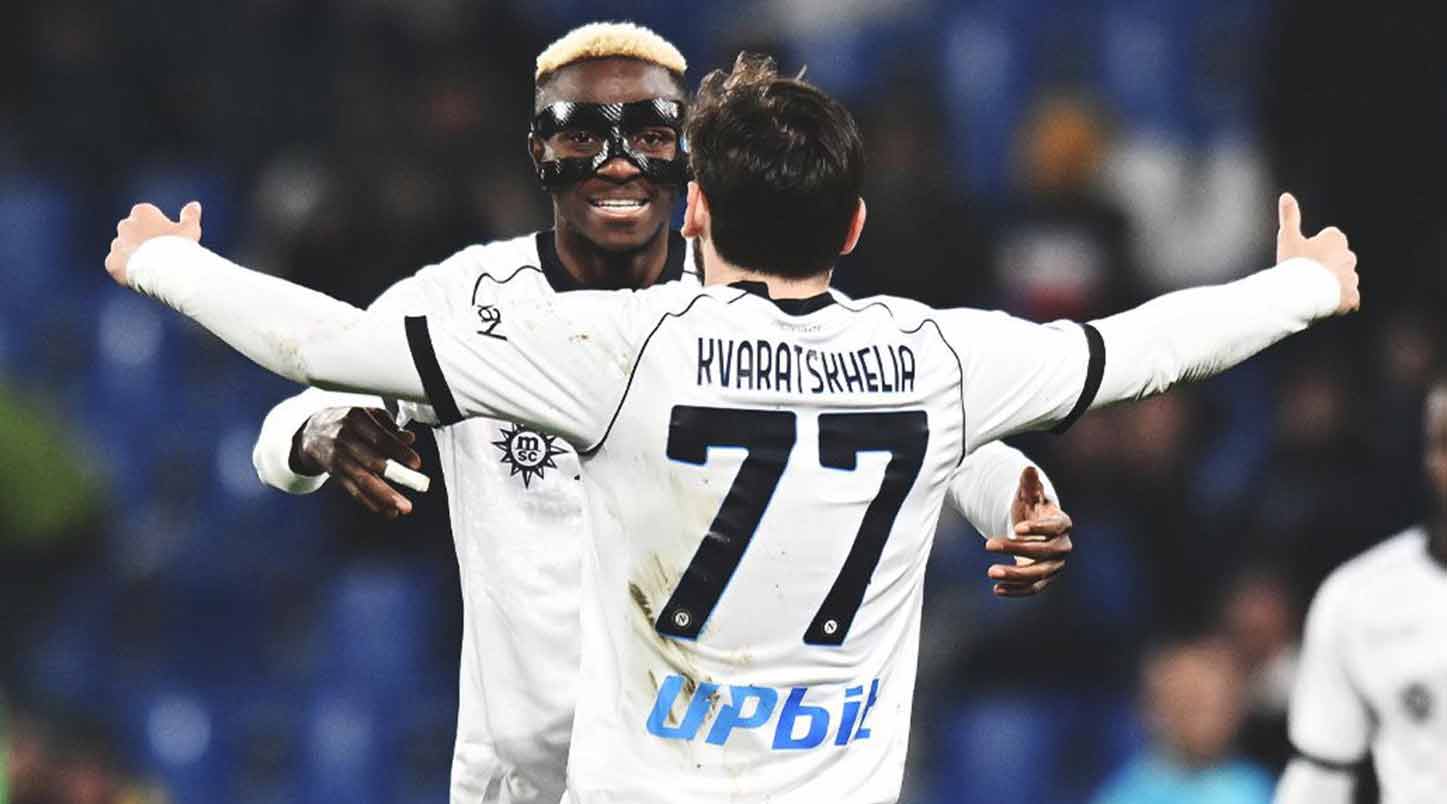 კვარაცხელიას დუბლი და ასისტი „სასუოლოსთან“ - „ნაპოლიმ“ ერთ-ერთი აუტსაიდერი დაამარცხა [ვიდეო] #1TVSPORT