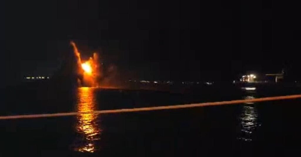უკრაინამ ყირიმის სანაპიროსთან რუსეთის შავი ზღვის ფლოტის საპატრულო ხომალდი „სერგეი კოტოვი“ გაანადგურა