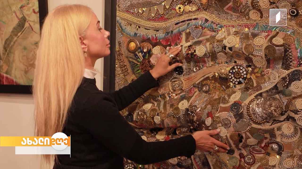 კედლის ინსტალაციები ნატალია კლდიაშვილის შემოქმედებაში