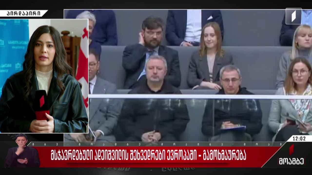 მსჯავრდებული ადეიშვილის შეხვედრები ევროპაში - გამოხმაურება