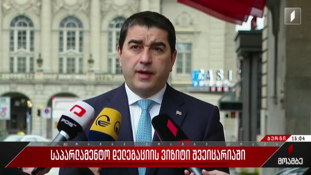 საპარლამენტო დელეგაციის ვიზიტი შვეიცარიაში