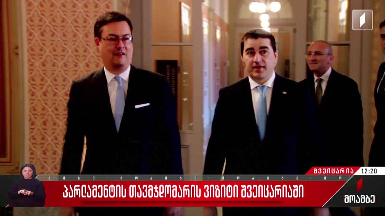 პარლამენტის თავმჯდომარის ვიზიტი