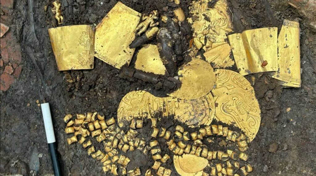პანამაში უძველესი რელიგიური წინამძღოლის სამარხი აღმოაჩინეს, რომელიც ოქროს ნივთებითაა სავსე — #1tvმეცნიერება