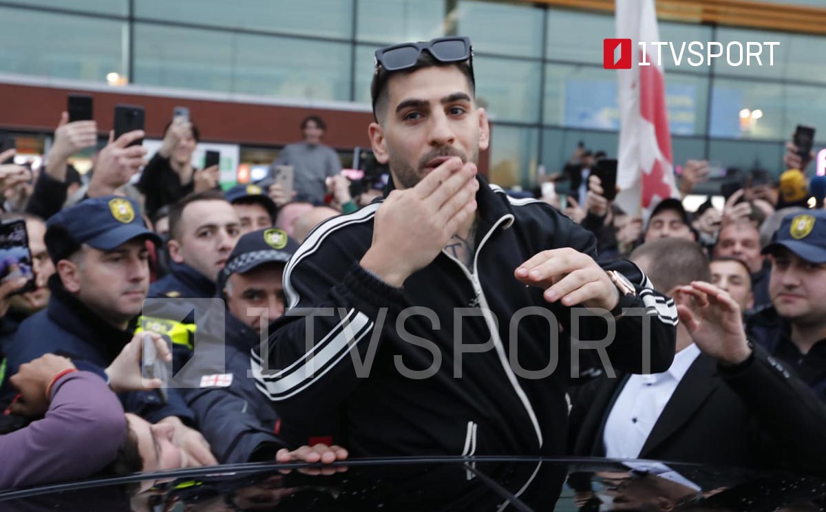 UFC-ის ქართველი ჩემპიონი ილია თოფურია საქართველოშია #1TVSPORT