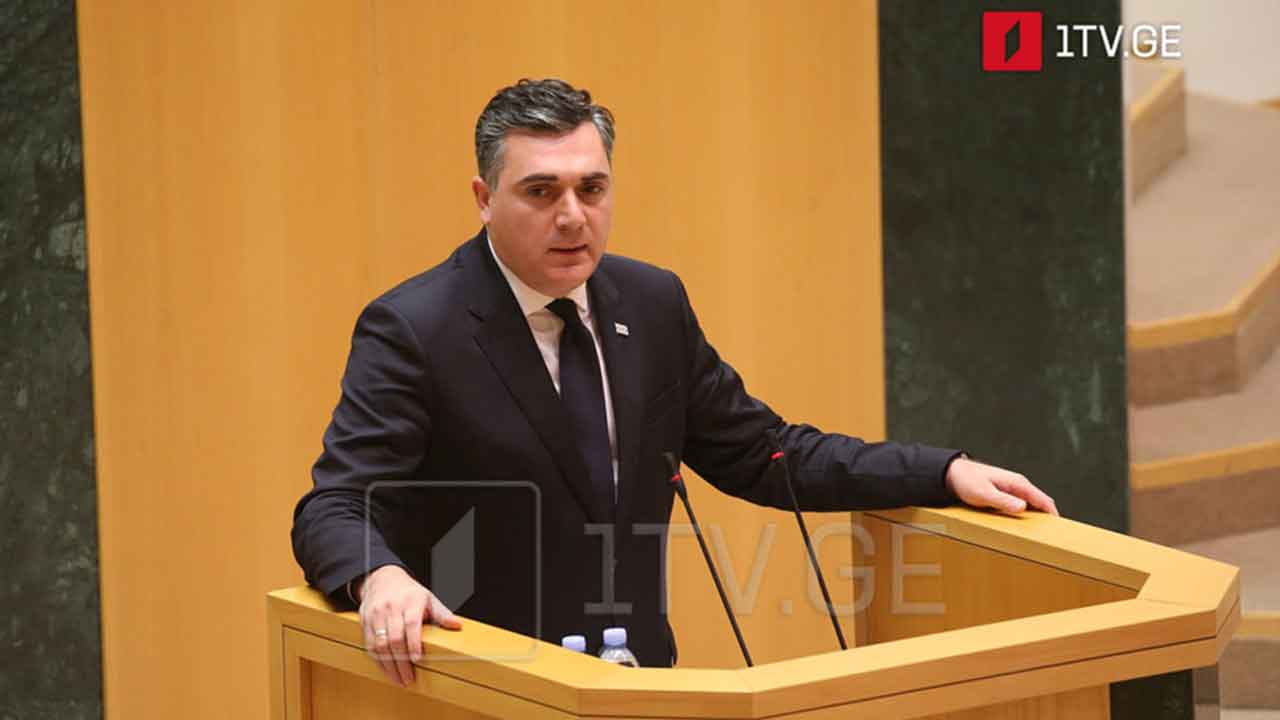 პარლამენტში საგარეო საქმეთა მინისტრის ინტერპელაცია მიმდინარეობს