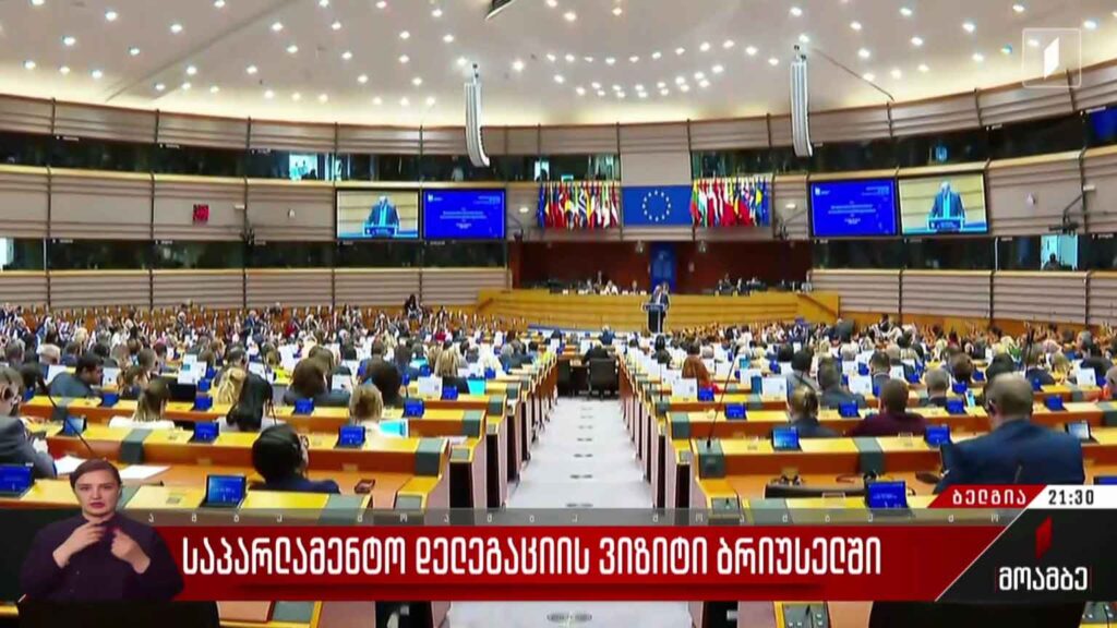საპარლამენტო დელეგაციის ვიზიტი ბრიუსელში
