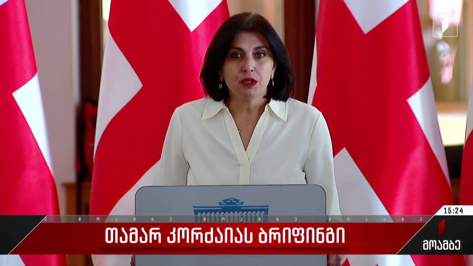 თამარ კორძაიას ბრიფინგი