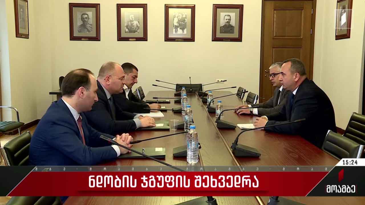 პარლამენტის ნდობის ჯგუფის შეხვედრა