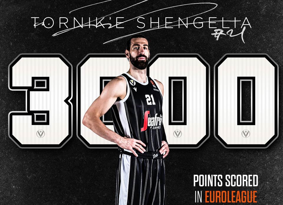 3000 ქულა ევროლიგაზე - თორნიკე შენგელია „პანათინაიკოსთან“ საუკეთესო იყო [ვიდეო] #1TVSPORT 
