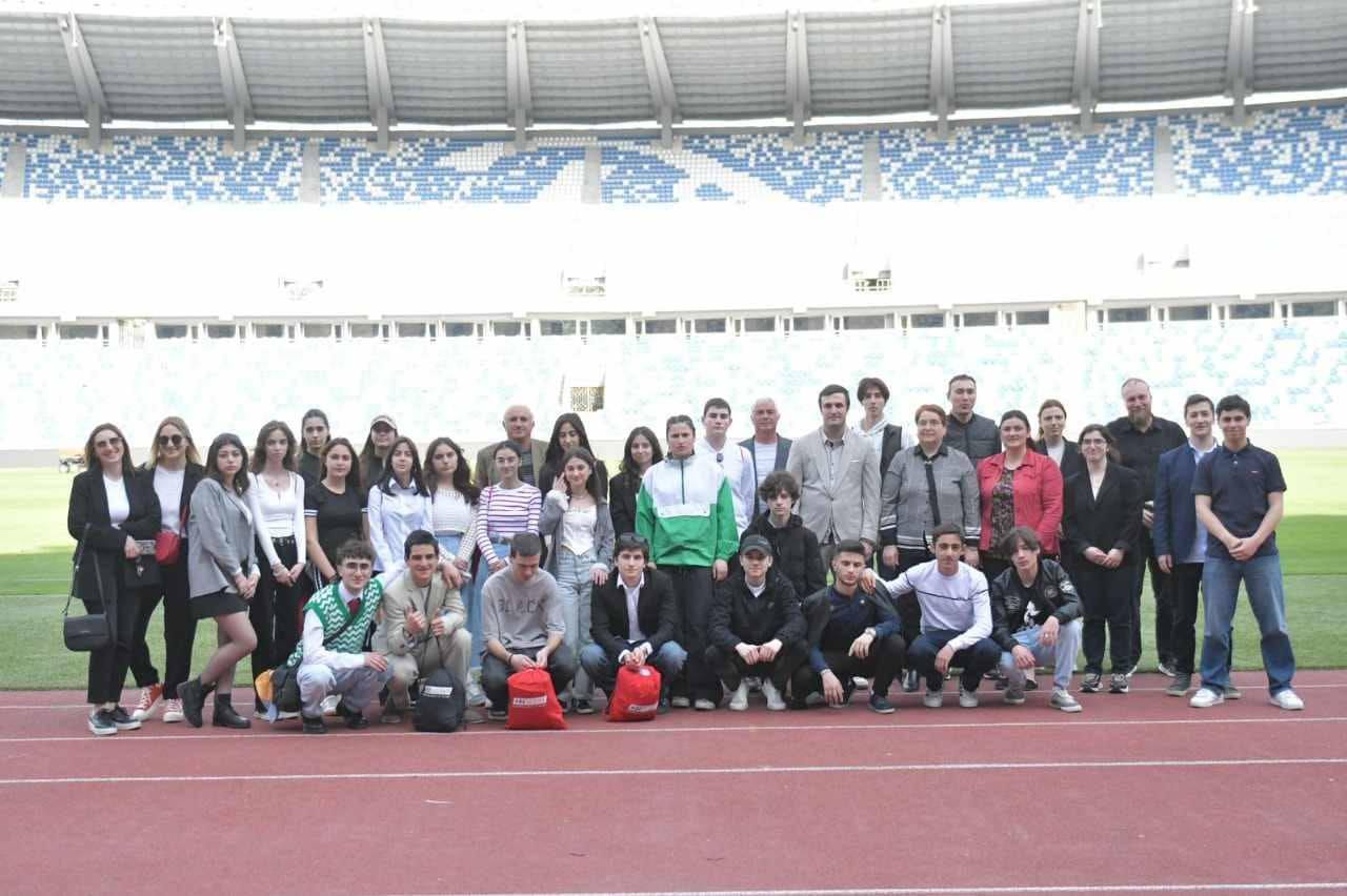 კონფლიქტის ზონაში მცხოვრებმა მოსწავლეებმა „დინამო არენა“ დაათვალიერეს #1TVSPORT