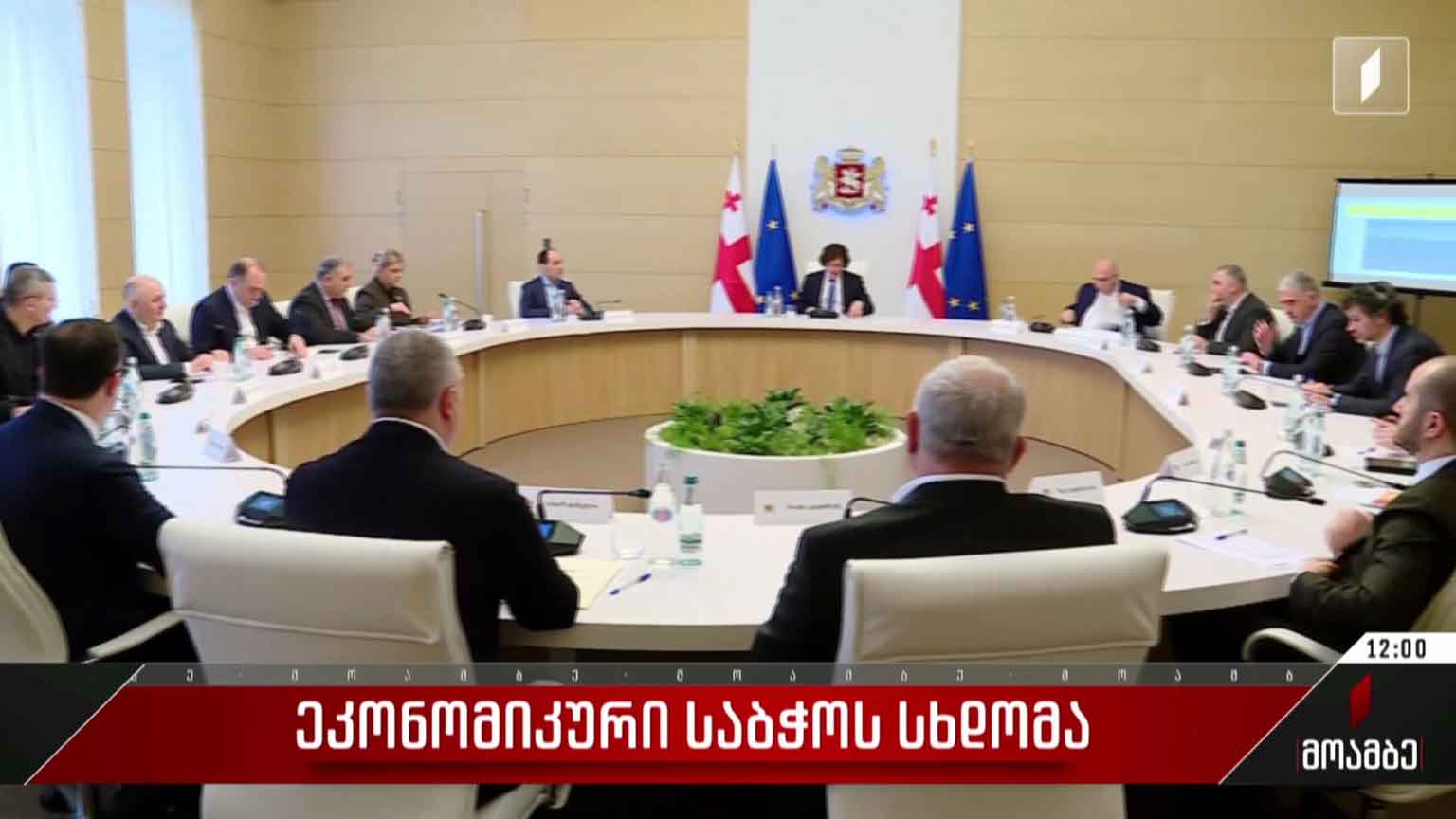 ეკონომიკური საბჭოს სხდომა