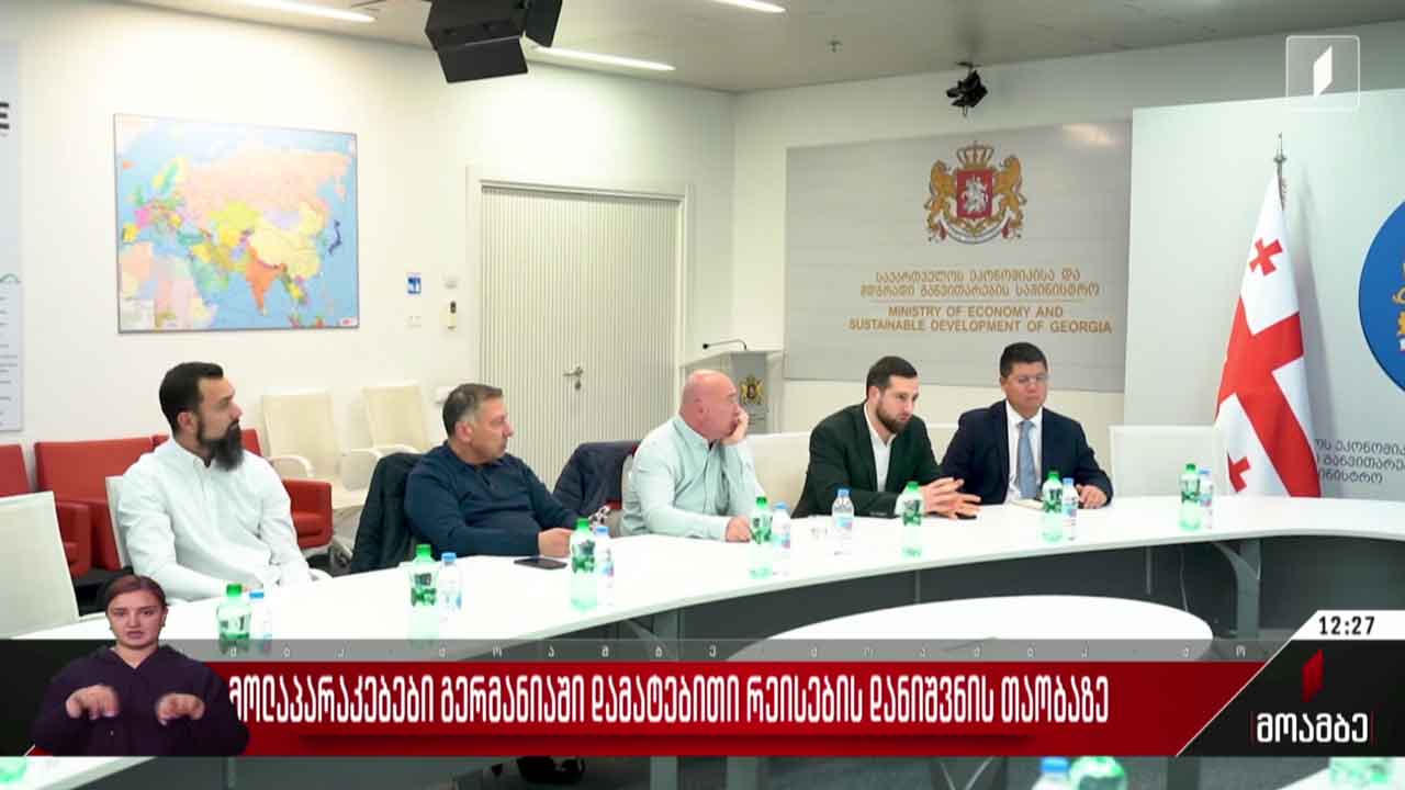 მოლაპარაკებები გერმანიაში დამატებითი რეისების დანიშვნის თაობაზე