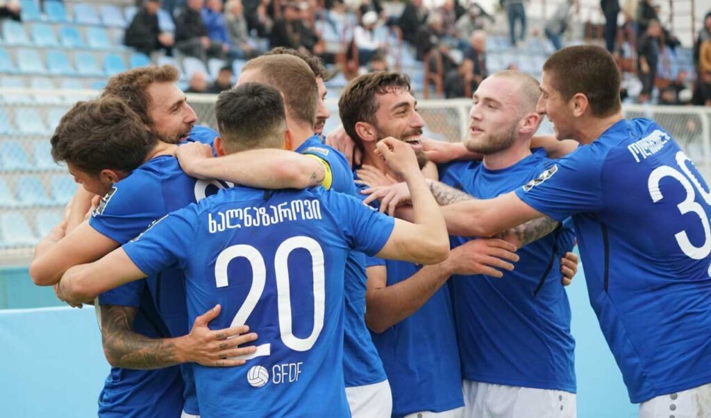 „თელავმა“ „სამტრედია“ ჯინო პერუცის გოლით დაამარცხა [ვიდეო] #1TVSPORT