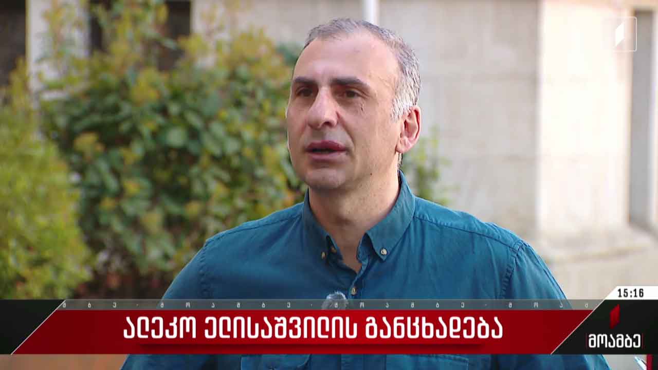 ალეკო ელისაშვილის განცხადება