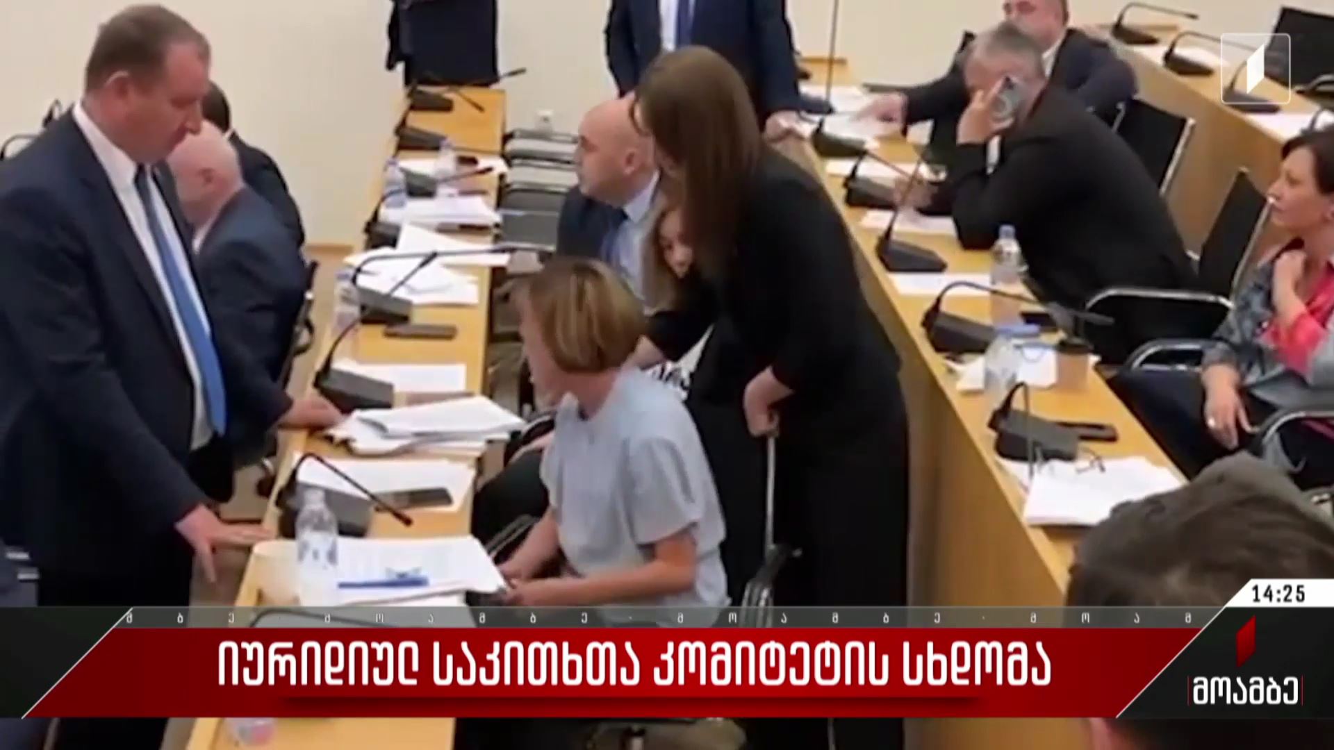 იურიდიულ საკითხთა კომიტეტის სხდომა