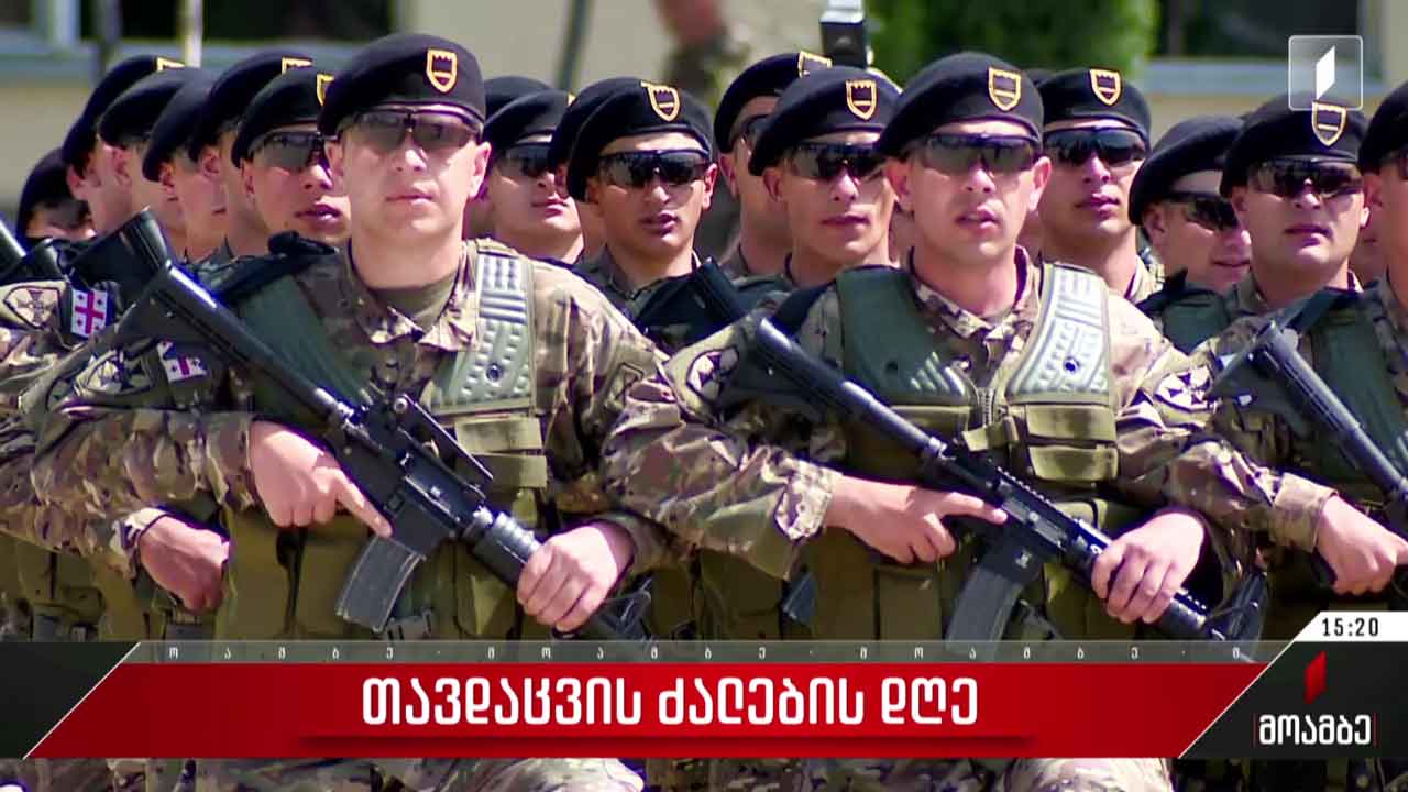 საქართველოს თავდაცვის ძალები 33 წლისაა