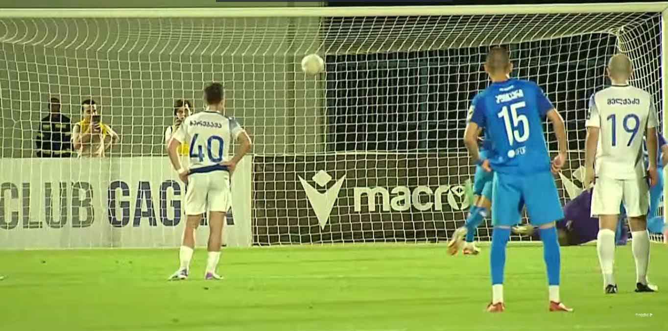 „გაგრამ“ ზედიზედ მეორედ მოიგო - ლომთაძემ პენალტი „პანენკას“ სტილში გაიტანა #1TVSPORT