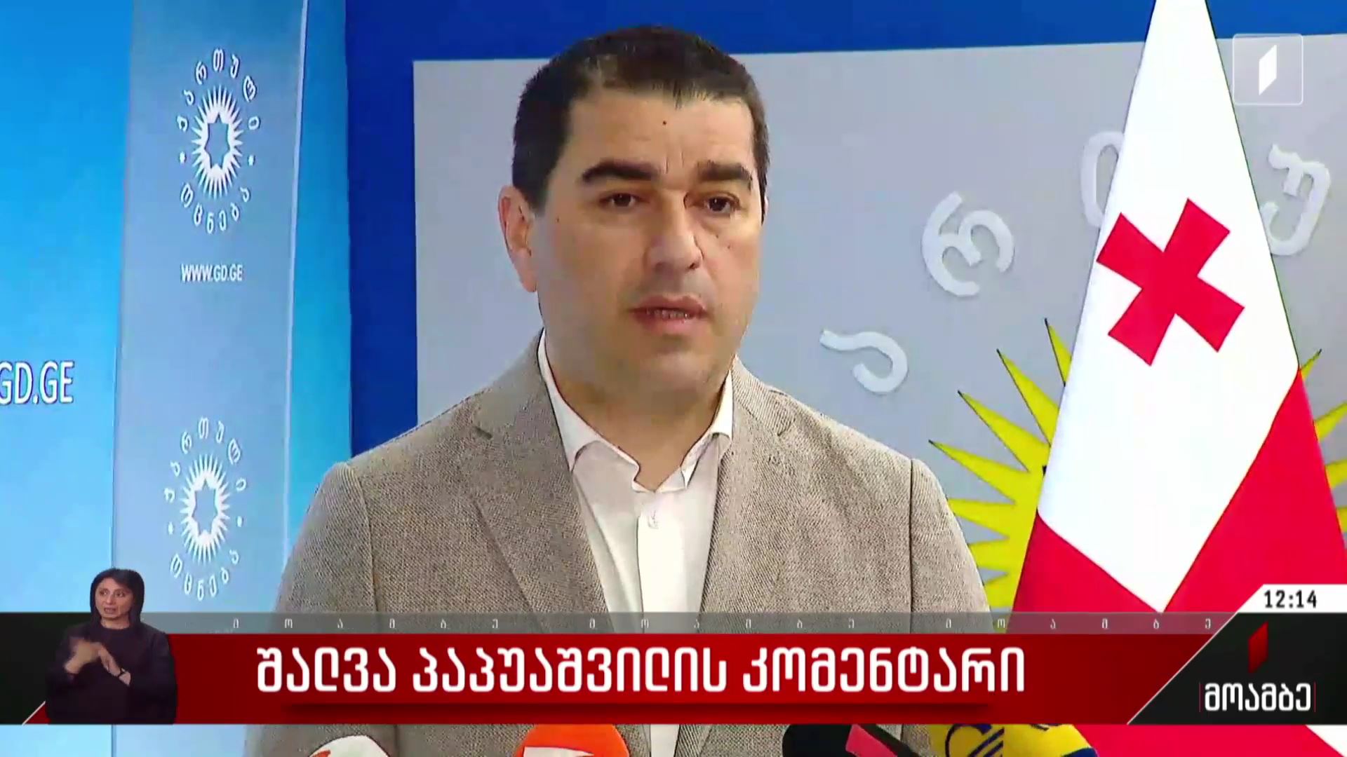 შალვა პაპუაშვილის კომენტარი