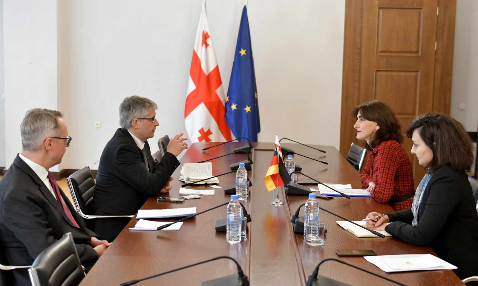 მაკა ბოჭორიშვილი გერმანიის ფედერაციული რესპუბლიკის ეკონომიკისა და კლიმატის ფედერალური სამინისტროს სახელმწიფო მდივანს შეხვდა