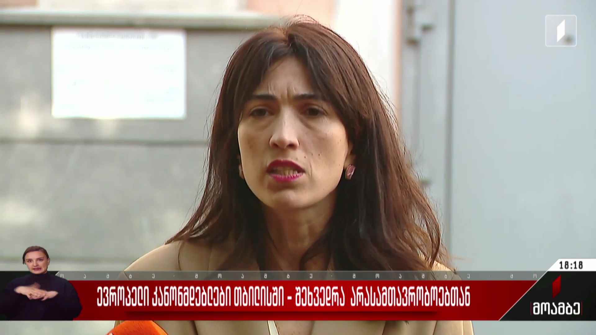 ევროპელი კანონმდებლები თბილისში - შეხვედრა არასამთავრობოებთან