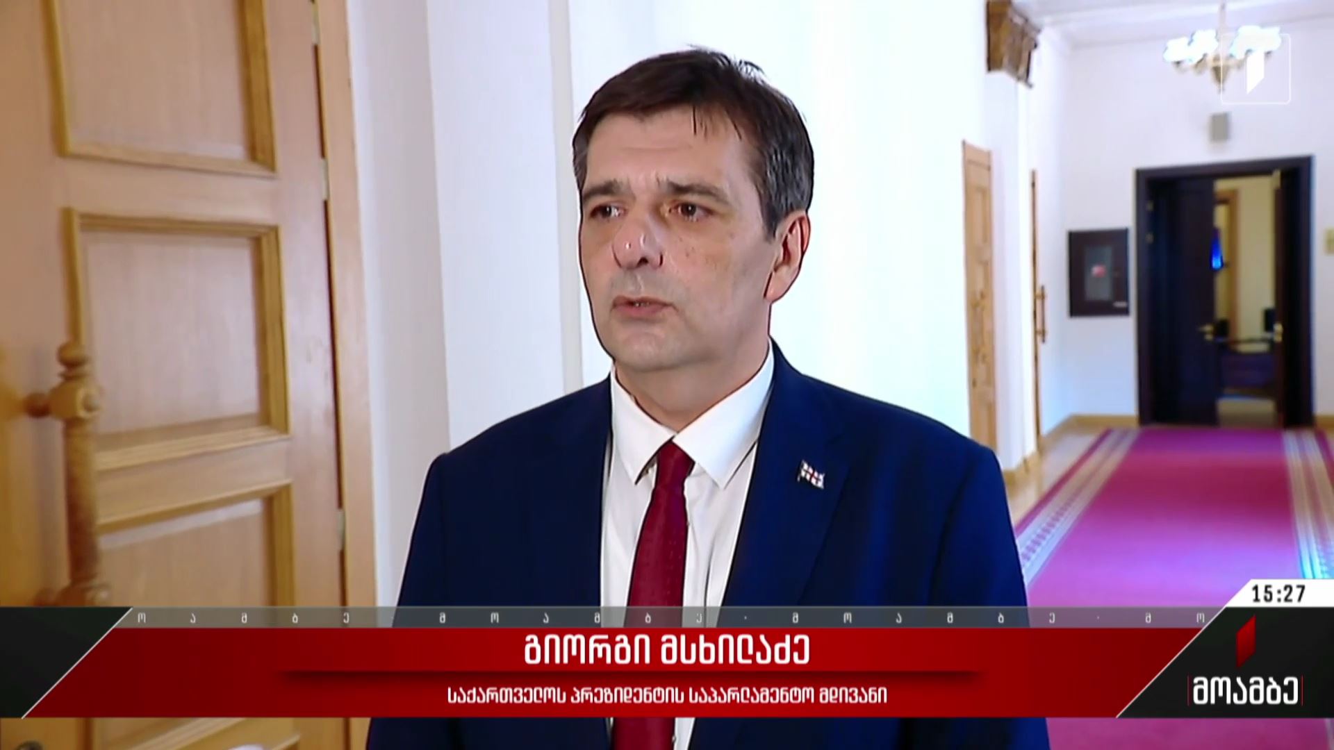 პრეზიდენტის ვეტო - გიორგი მსხილაძის განცხადება