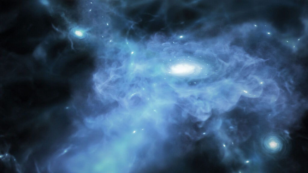 ჯეიმს ვებმა გადაიღო, როგორ იბადებოდნენ სამყაროს პირველი გალაქტიკები — #1tvმეცნიერება