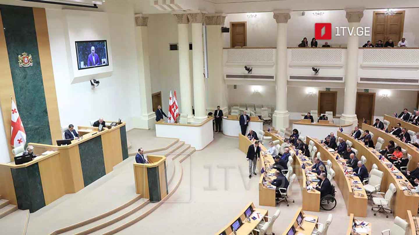პოლიტიკური განცხადებები პარლამენტში
