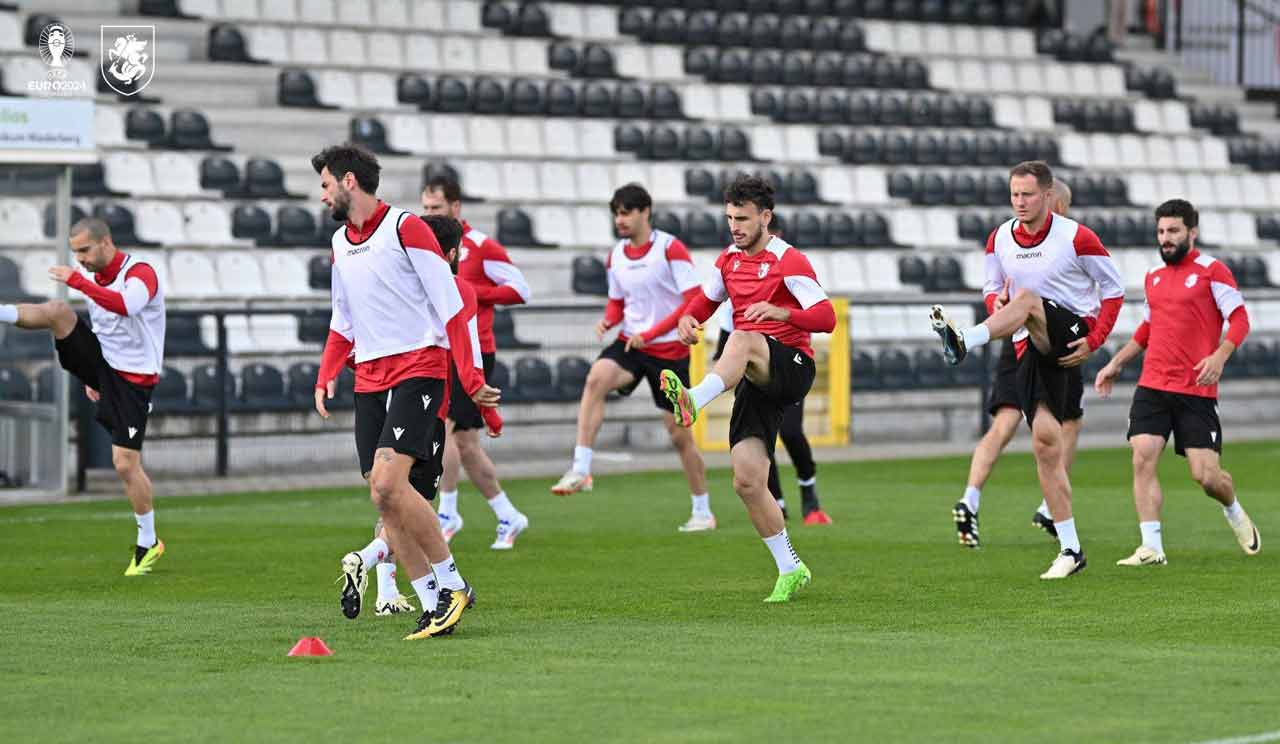 ევრო 2024 | საქართველოს ნაკრებმა ფელბერტში პირველი ვარჯიში ჩაატარა #1TVSPORT