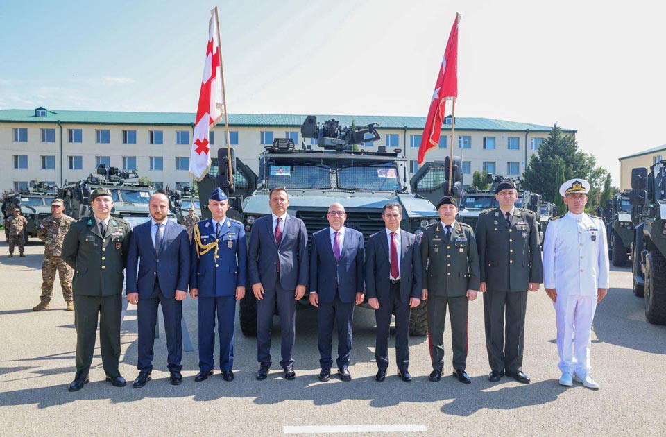 საქართველოს თავდაცვის ძალებს თურქეთის რესპუბლიკისგან ნატო-ს სტანდარტების ჯავშანტრანსპორტიორები გადაეცა