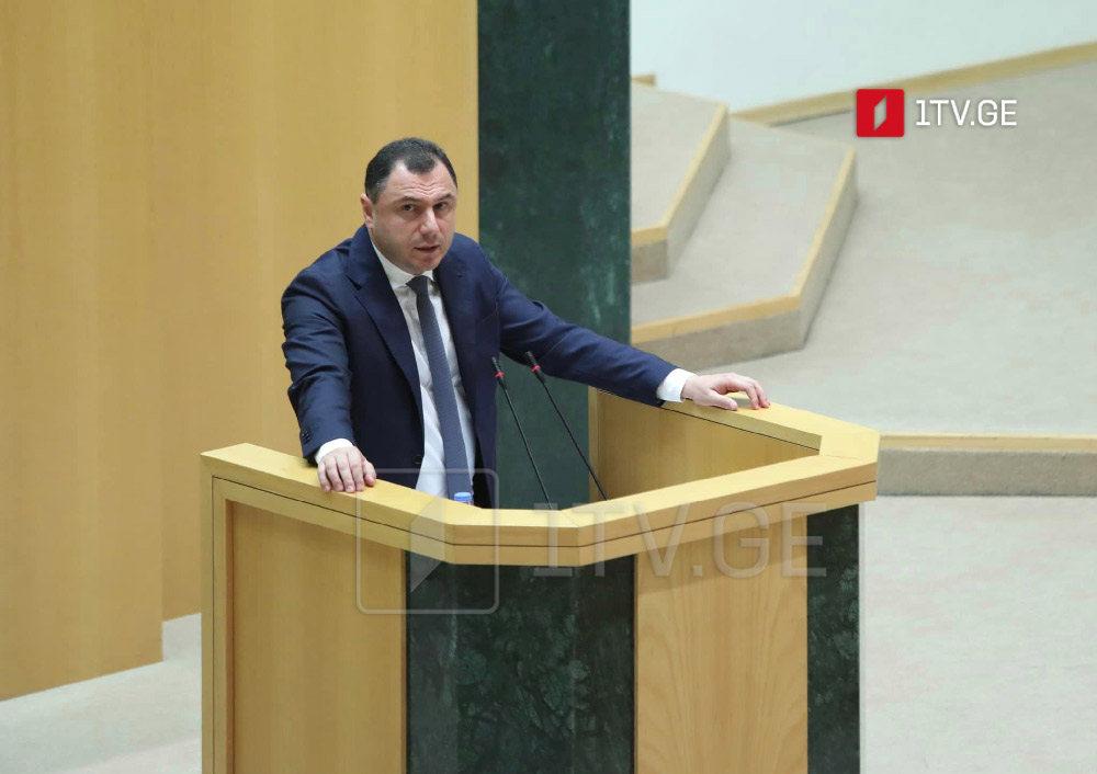 განათლების მინისტრის მოსმენა პარლამენტში