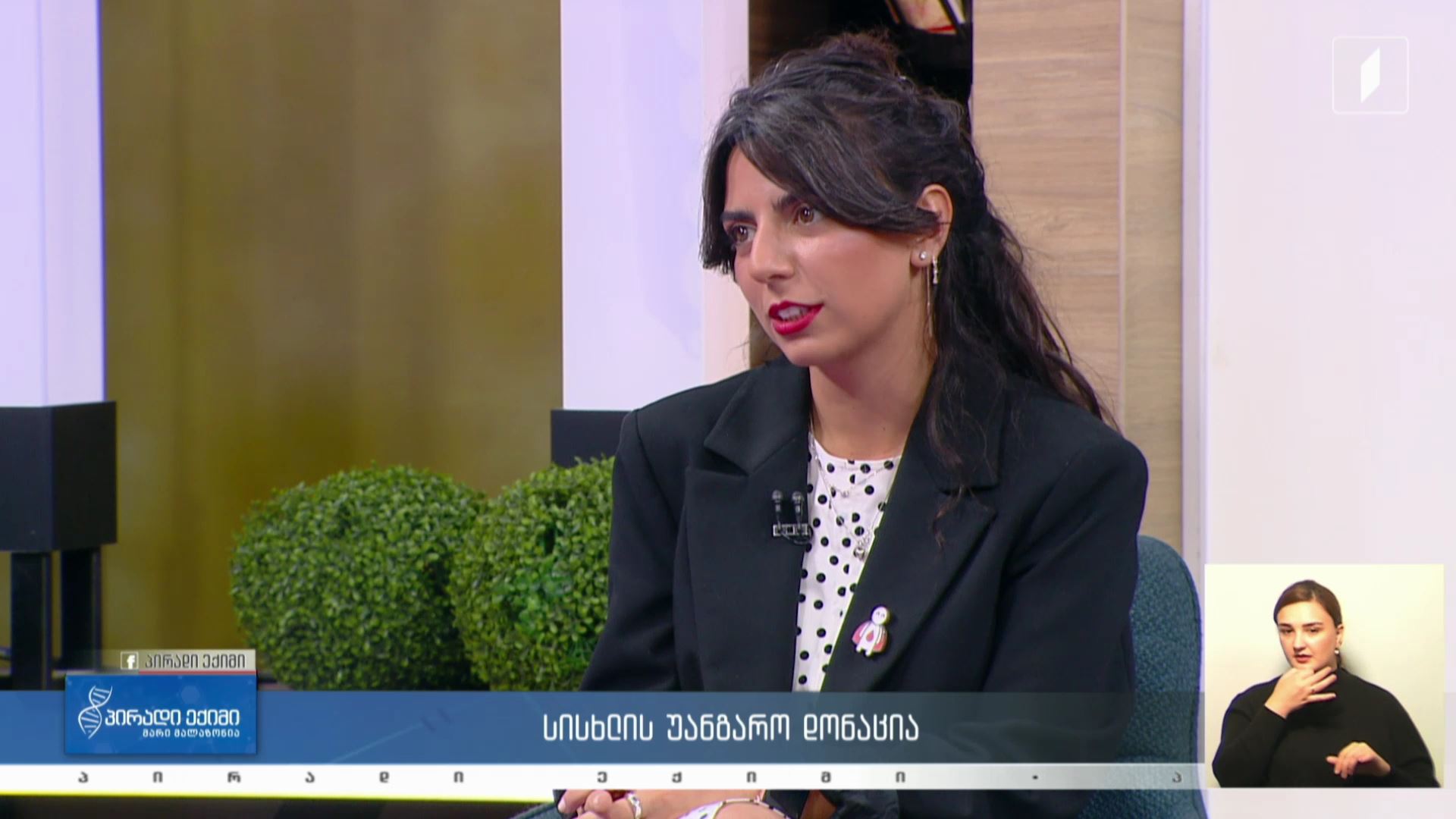 პირადი ექიმი - სისხლის უანგარო დონაცია #LIVE