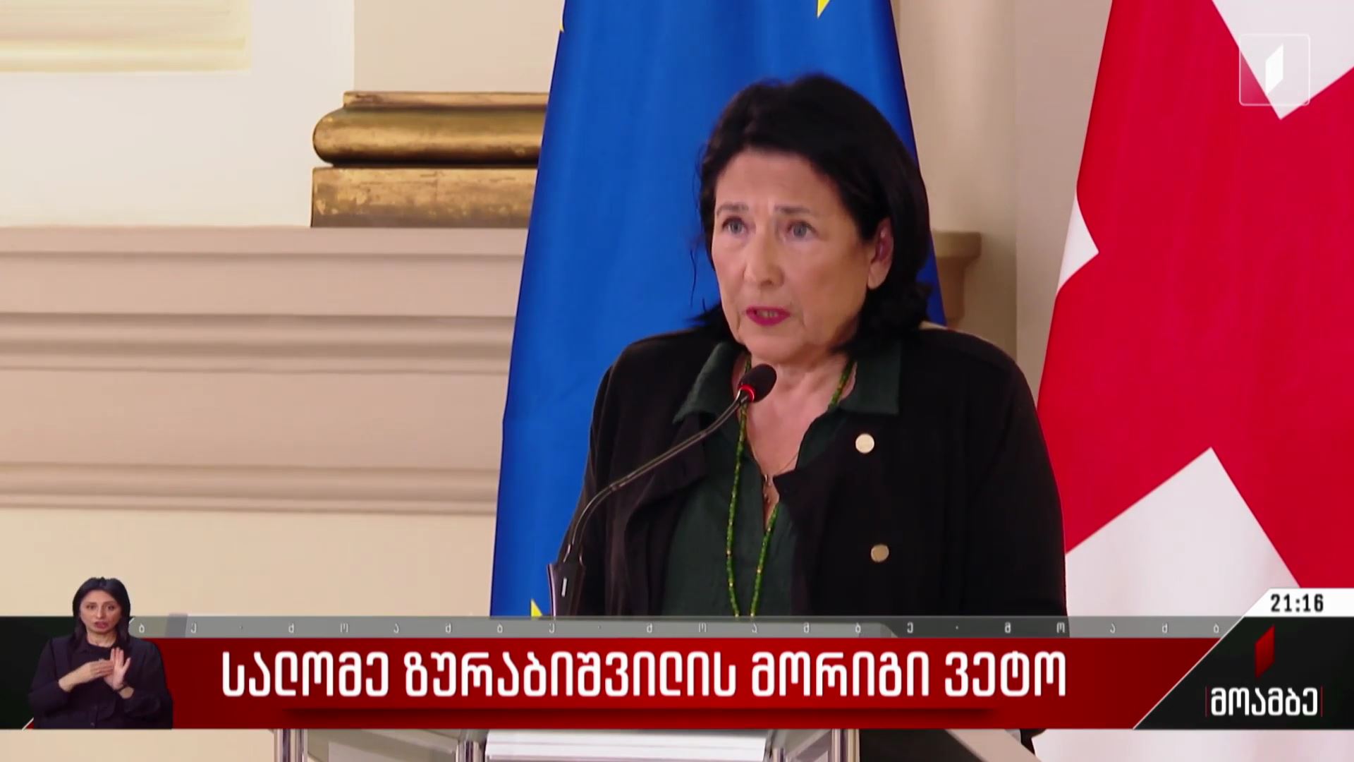 სალომე ზურაბიშვილის მორიგი ვეტო