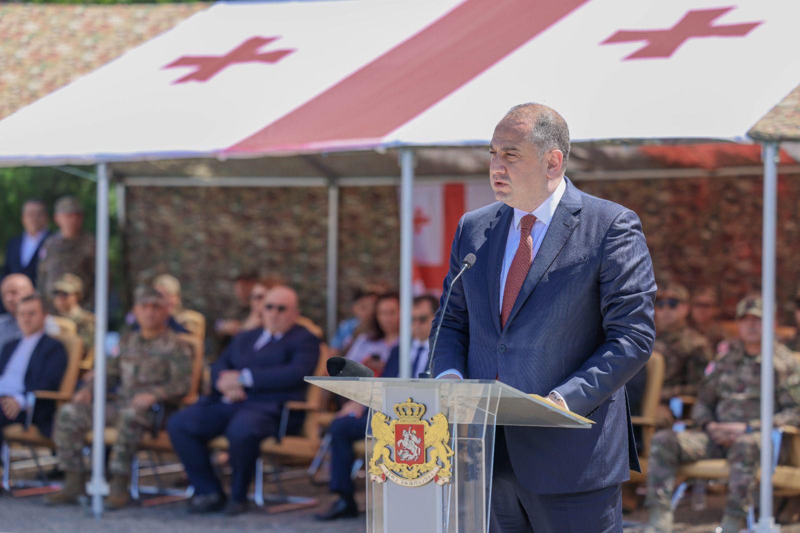 ირაკლი ჩიქოვანმა სამხედრო პოლიციელებს პროფესიული დღე მიულოცა