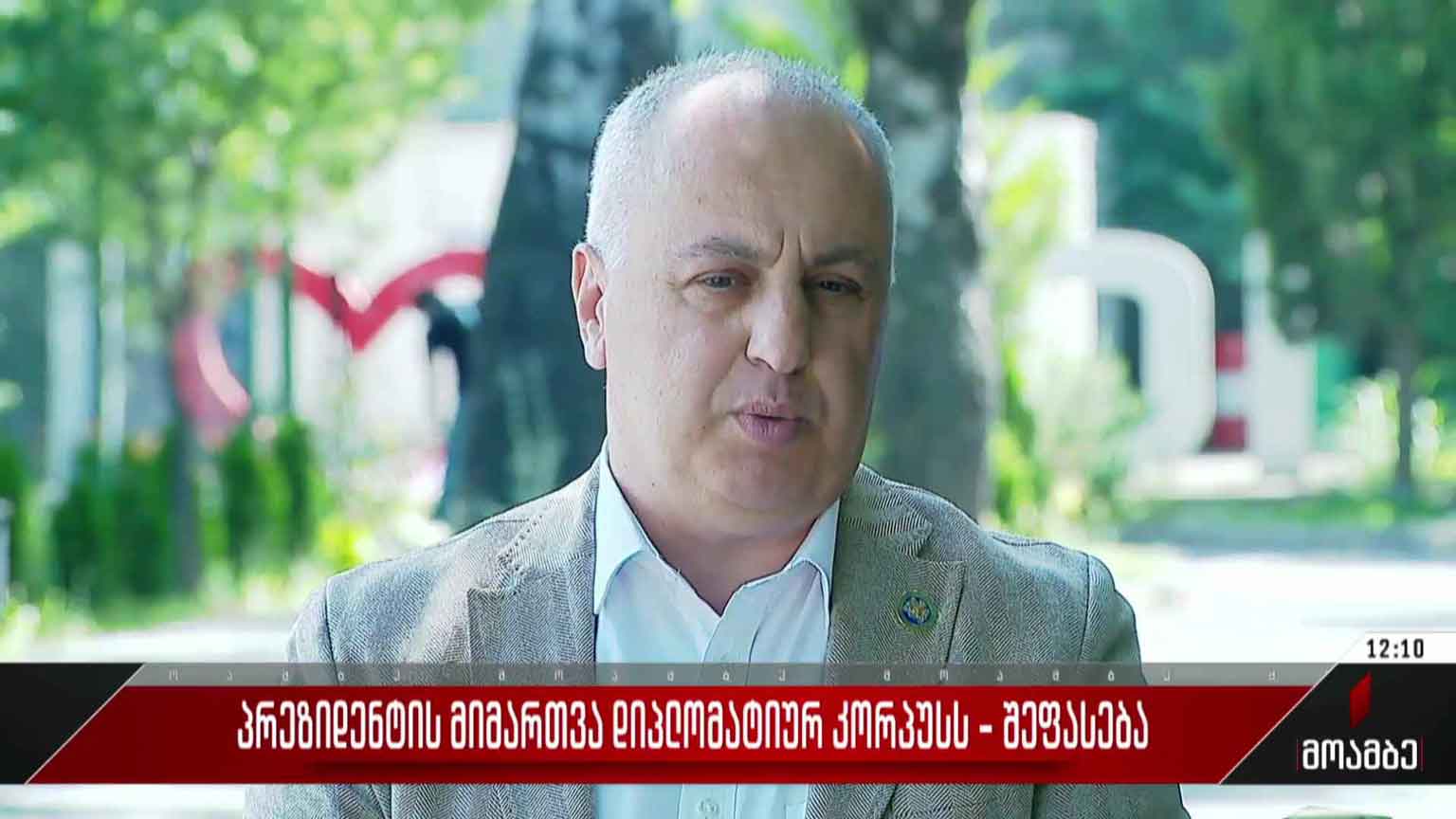 პრეზიდენტის მიმართვა დიპლომატიურ კორპუსს - შეფასება