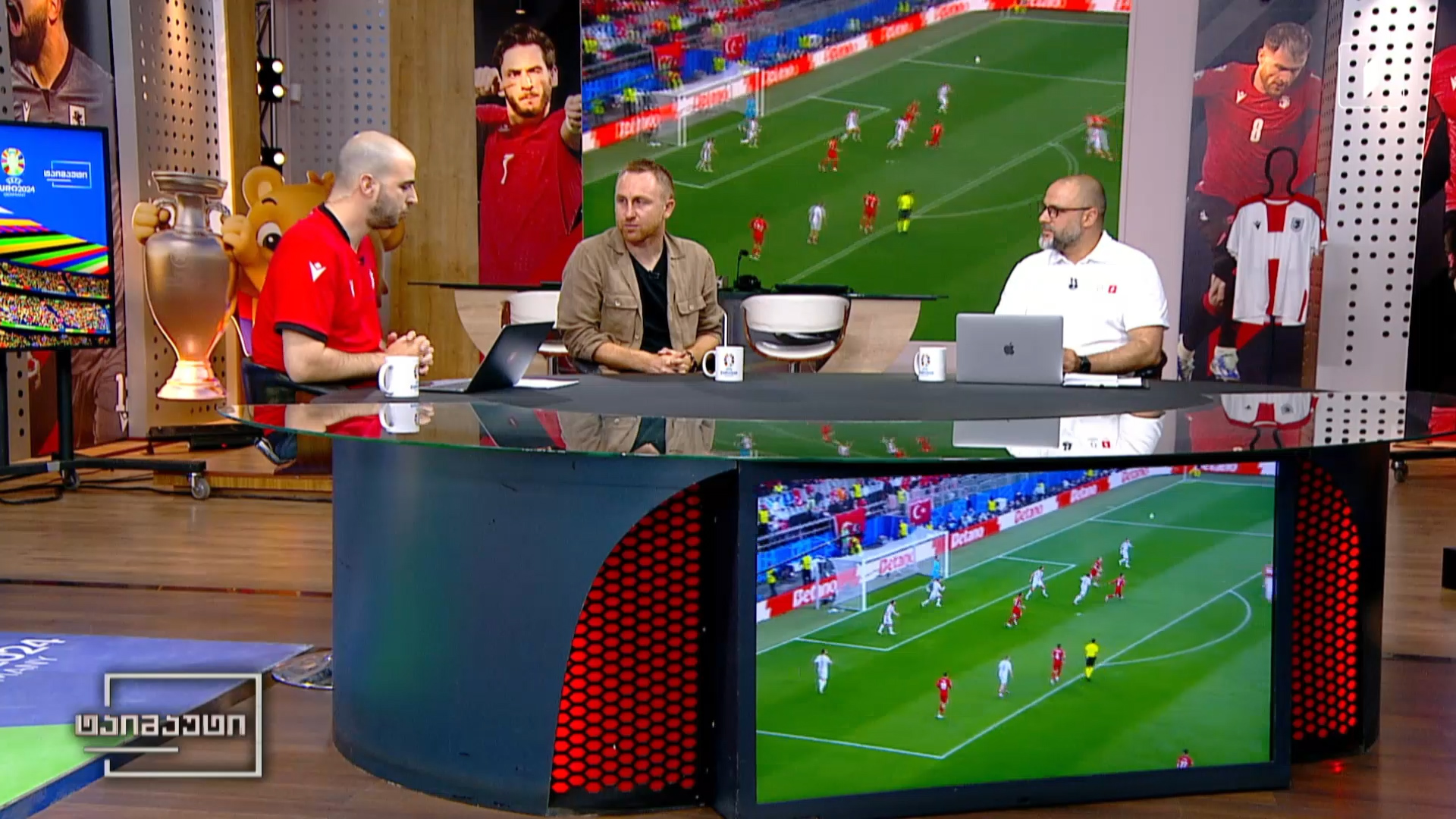 #EURO2024 - თამაშის დღე | საქართველო vs ესპანეთი | სანდრო კობახიძე, გიორგი ჭიაბრიშვილი