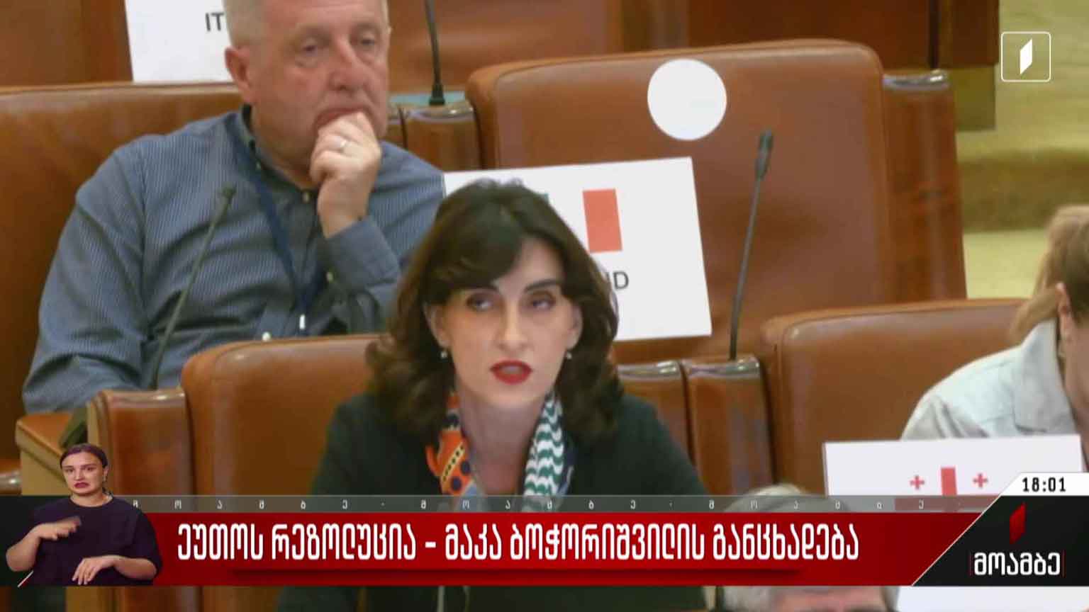 ეუთოს რეზოლუცია - მაკა ბოჭორიშვილის განცხადება