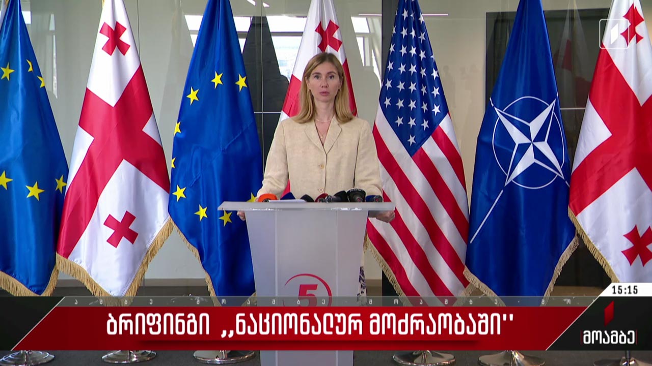 ბრიფინგი „ნაციონალურ მოძრაობაში“ - გამოხმაურება