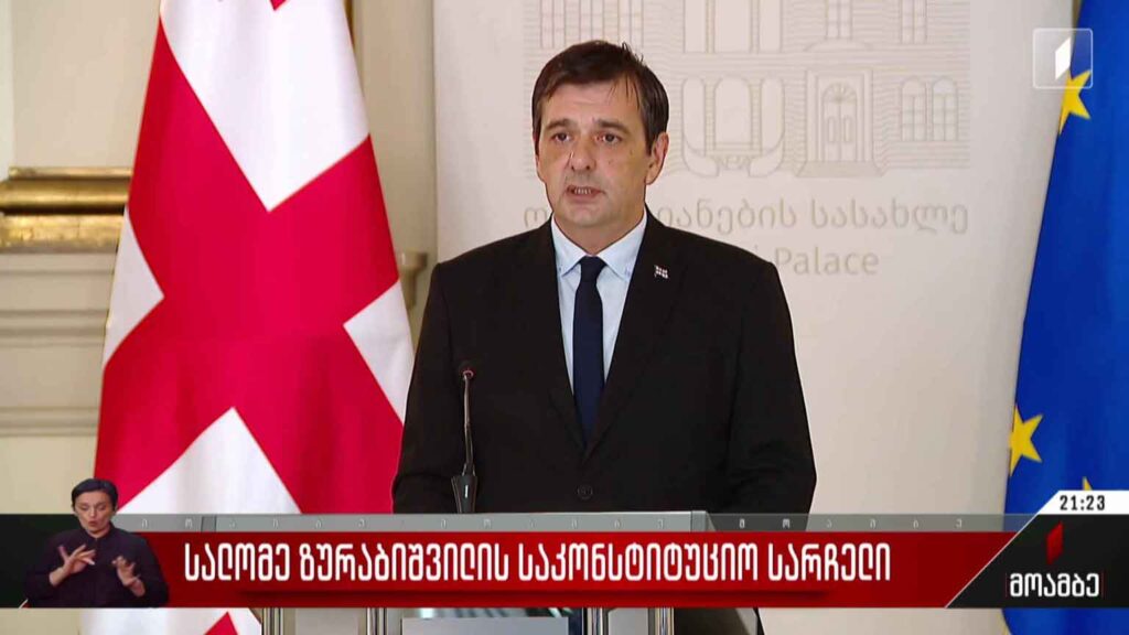 სალომე ზურაბიშვილის საკონსტიტუციო სარჩელი