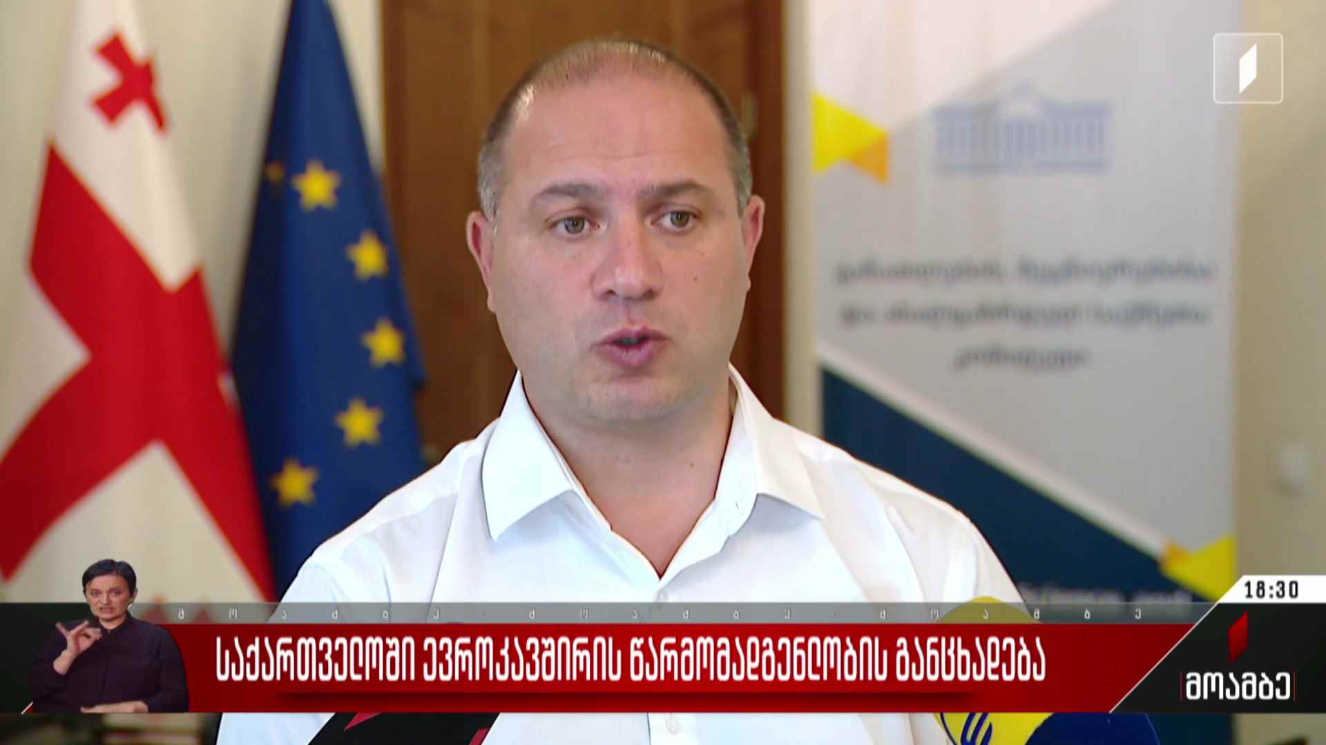 საქართველოში ევროკავშირის წარმომადგენლობის განცხადება