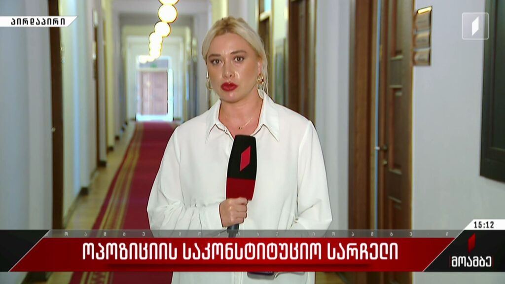 ოპოზიციის საკონსტიტუციო სარჩელი