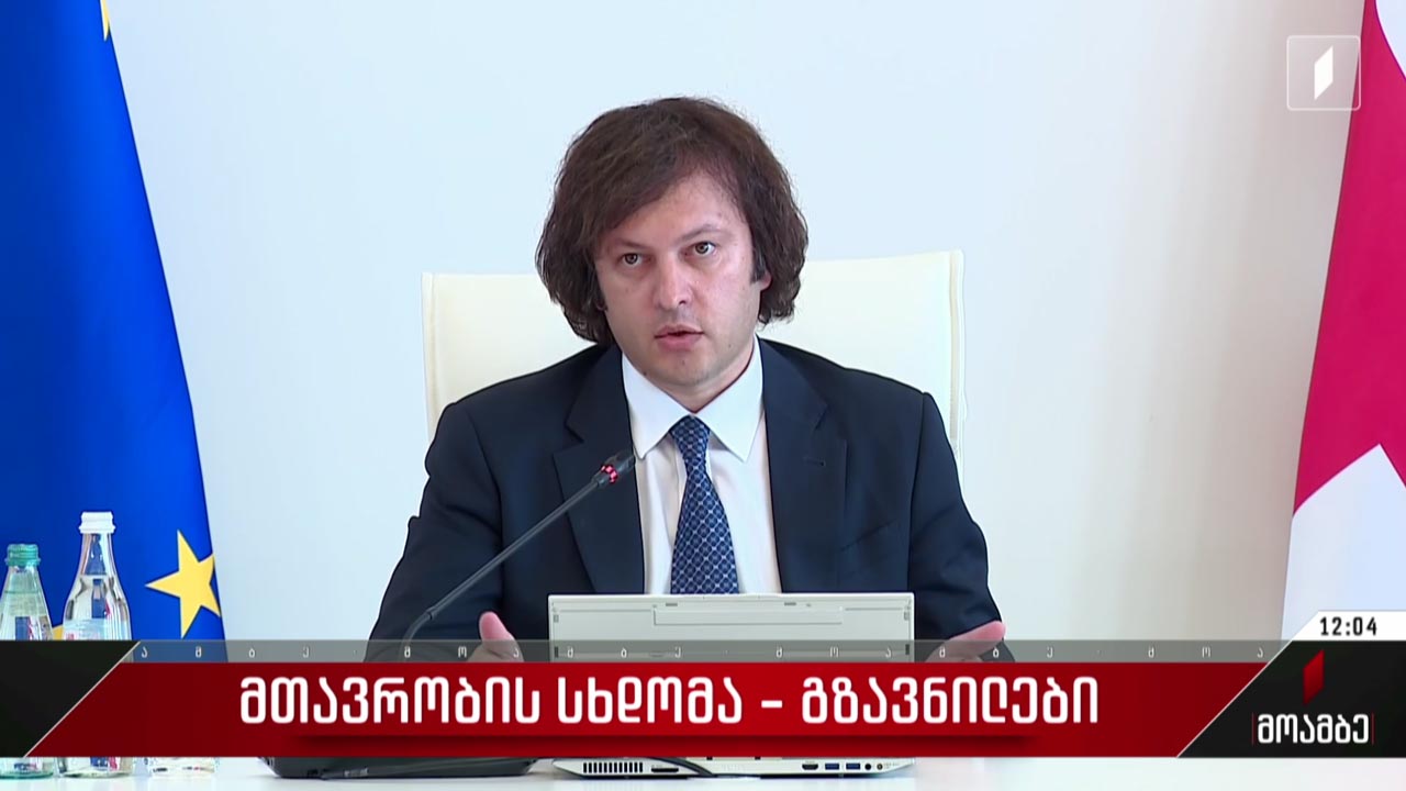 მთავრობის სხდომა - გზავნილები