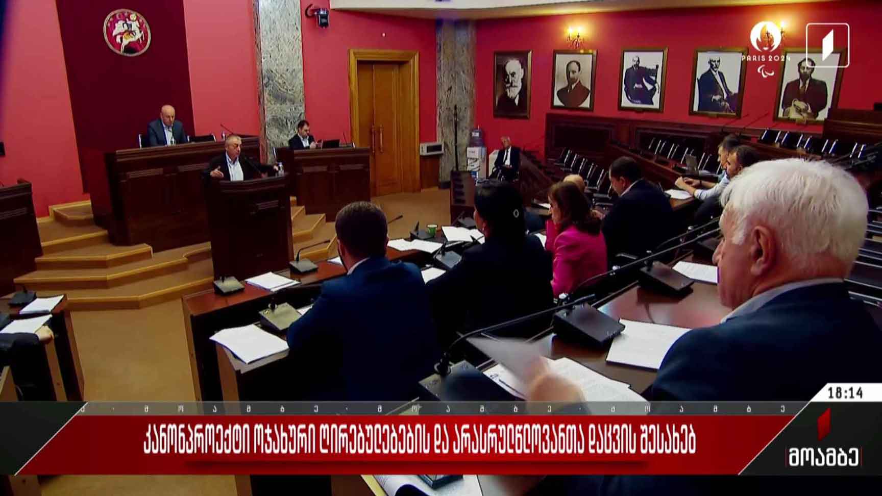 კანონპროექტი ოჯახური ღირებულებების და არასრულწლოვანთა დაცვის შესახებ