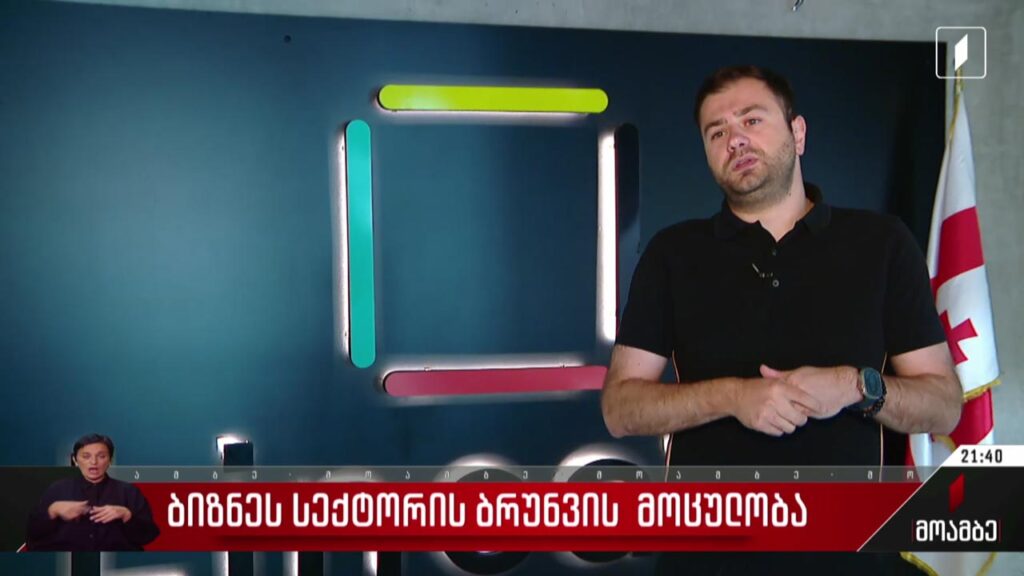 ბიზნესსექტორის ბრუნვის მოცულობა