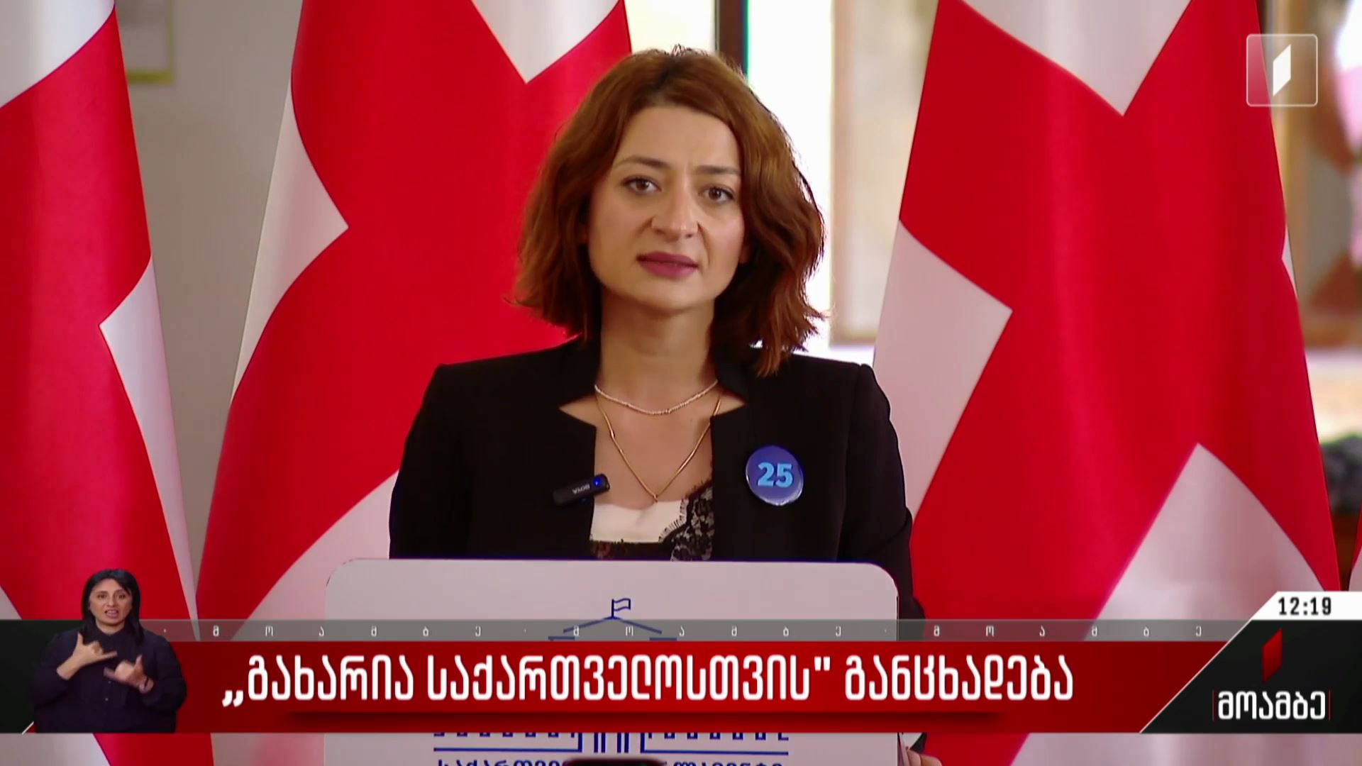 „გახარია საქართველოსთვის“ განცხადება