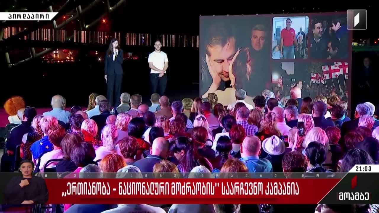 „ერთიანობა - ნაციონალური მოძრაობის“ საარჩევნო კამპანია