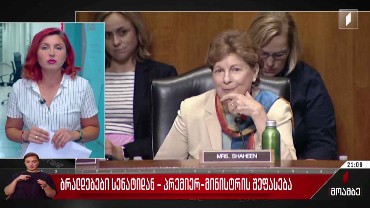 ბრალდებები სენატიდან - პრემიერ-მინისტრის შეფასება