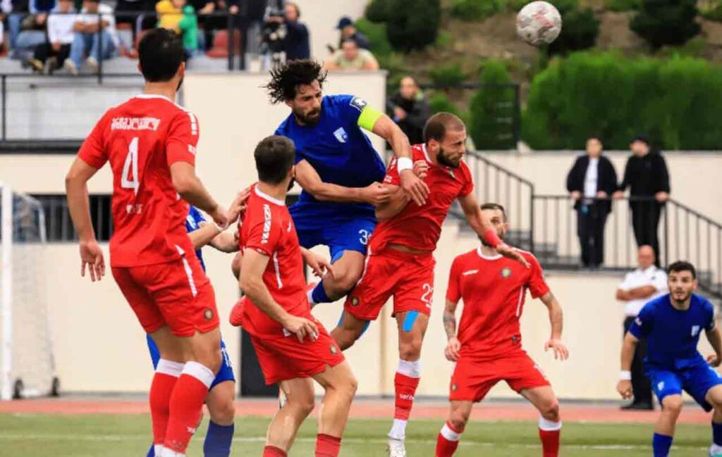 „სპაერი“ და ფოთის „კოლხეთი“ საქართველოს თასის ნახევარფინალში გავიდნენ - ორ მატჩში ექვსი პენალტი დაინიშნა #1TVSPORT