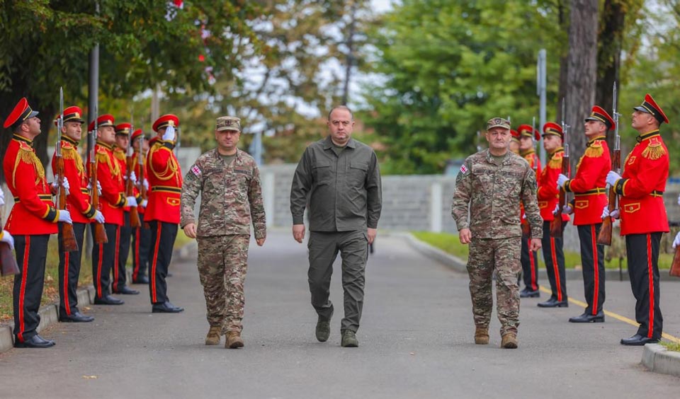 ირაკლი ჩიქოვანი ტერიტორიული თავდაცვის ბრიგადების დაარსების დღისადმი მიძღვნილ ღონისძიებას დაესწრო